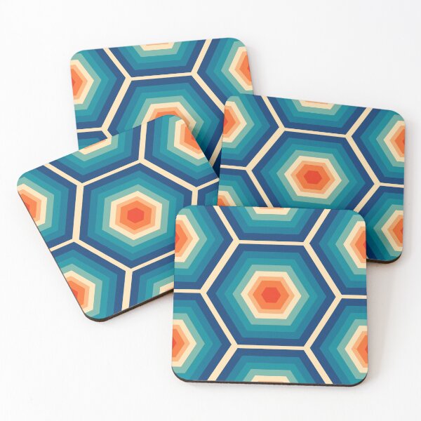 Item preview, Rainbow hexagon geometric  designed and sold by TankandDPS.