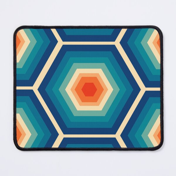 Item preview, Rainbow hexagon geometric  designed and sold by TankandDPS.