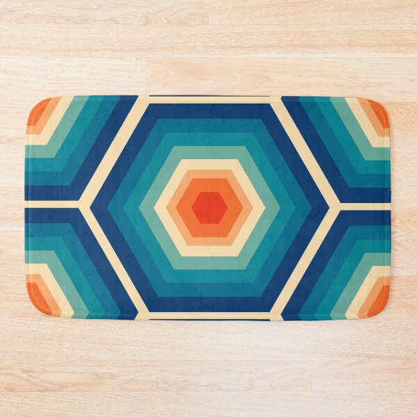 Item preview, Rainbow hexagon geometric  designed and sold by TankandDPS.