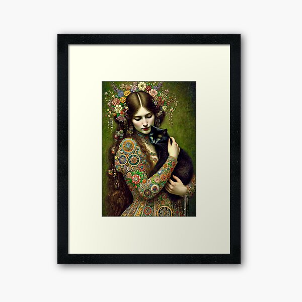 Aperçu de l'œuvre Les Femmes de Klimt 38 créée et vendue par WhimsyPixs.