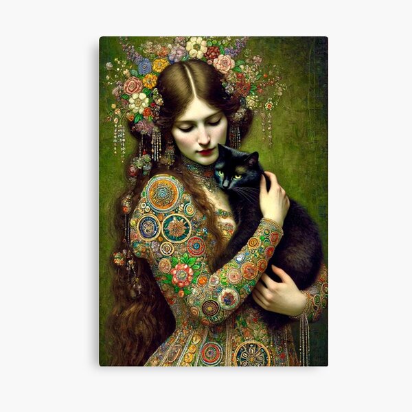Vista previa del artículo con la obra «Las mujeres de Klimt 38», diseñado y vendido por WhimsyPixs.