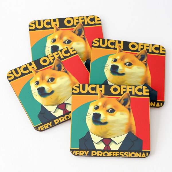 Item preview, Classic Doge on the Job designed and sold by SpeakingPrint2.