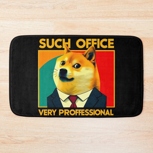 Item preview, Classic Doge on the Job designed and sold by SpeakingPrint2.