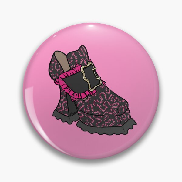 Item preview, Fluevog Ruffle Elektra x Zandra Shoe designed and sold by anne m bray.