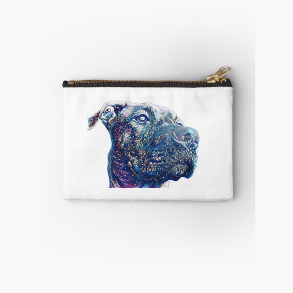 Item preview, Colorful dog staring off into space designed and sold by RadManDesigns.