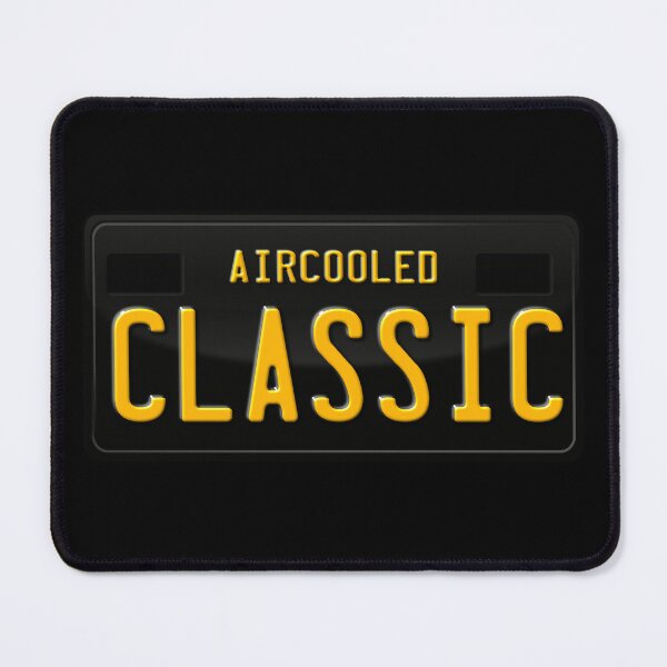 Item preview, Aircooled Classic License Plate Artwork designed and sold by FlatSixGraphics.