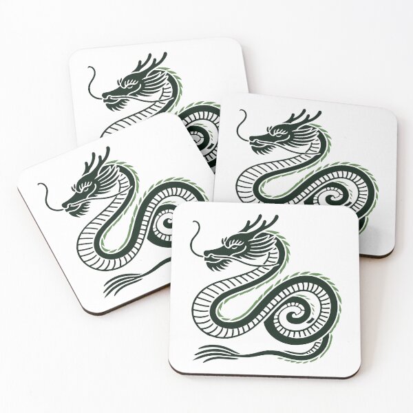 Item preview, Majestic Green Dragon Illustration – Mythical Creature Art Fantasy designed and sold by Greemo03.