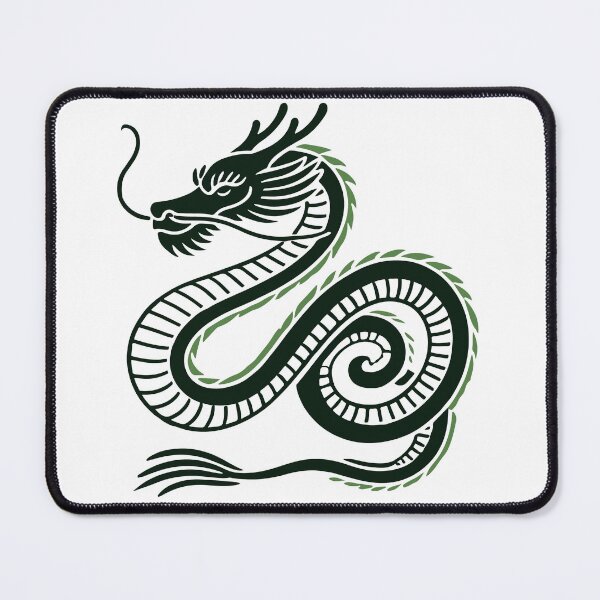 Item preview, Majestic Green Dragon Illustration – Mythical Creature Art Fantasy designed and sold by Greemo03.