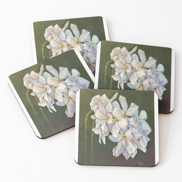 Item preview, White Orchids designed and sold by Silvia Maria Rey Arts.