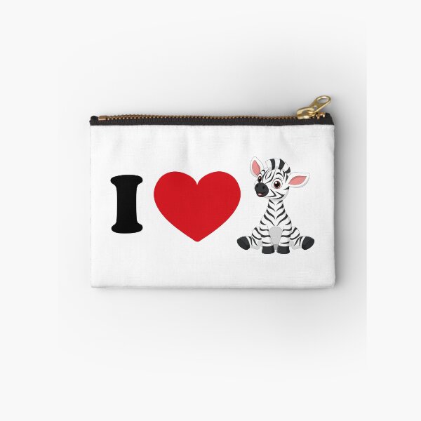 Artikelvorschau, Ich liebe Zebras - mit einer süßen Zebrakunst entworfen und verkauft von EmeraldeaArt.
