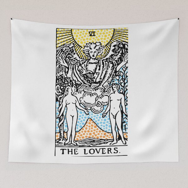 Item preview, Modern Tarot Design - 6 The Lovers designed and sold by Annalee Beer.