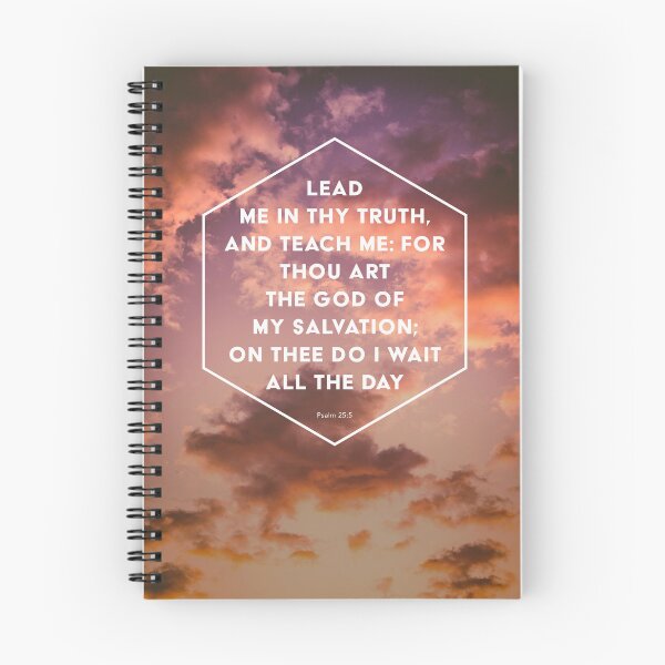 Item preview, Psalm 25:5 designed and sold by SecretSamaritan.