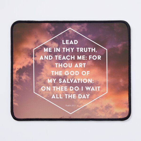 Item preview, Psalm 25:5 designed and sold by SecretSamaritan.