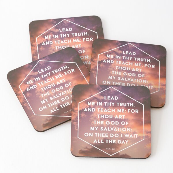 Item preview, Psalm 25:5 designed and sold by SecretSamaritan.