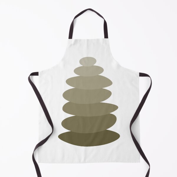 Item preview,  Zen Pebble Stack Illustration (naturals) designed and sold by Dinahspace.