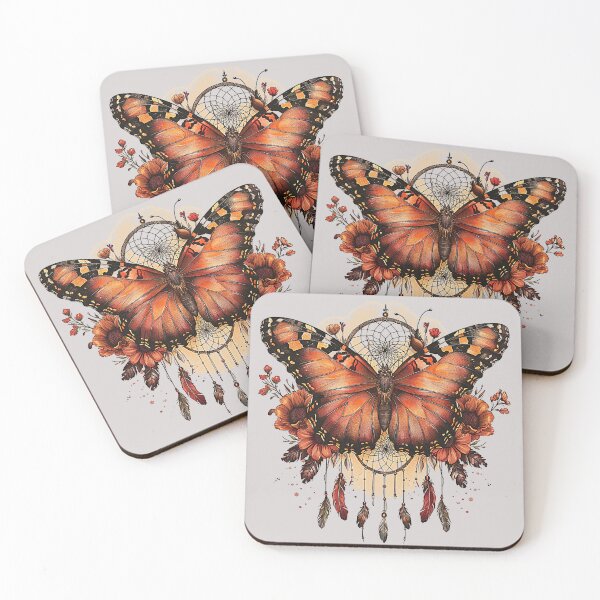 Item preview, Butterfly Dreamcatcher – Vibrant Floral Art T-Shirt designed and sold by Mrrjgraphic.