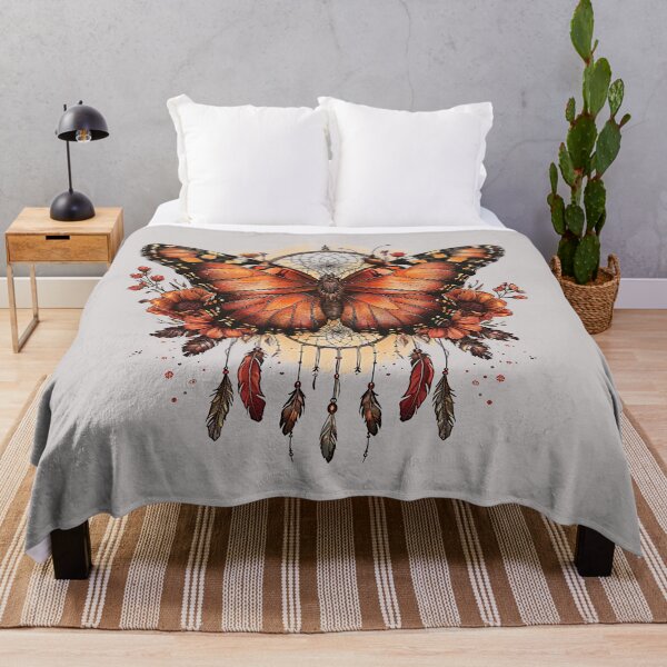 Item preview, Butterfly Dreamcatcher – Vibrant Floral Art T-Shirt designed and sold by Mrrjgraphic.