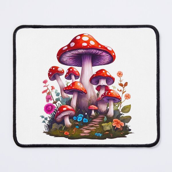 Item preview, Enchanted Mushroom Garden Fantasy Scene 3 designed and sold by Tom-Johnson.