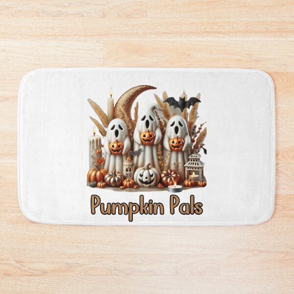 Item preview, Pumpkin Pals Halloween Ghost designed and sold by BlankCanvasHaHa.