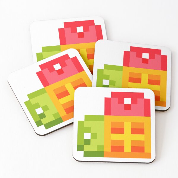 Item preview, Traffic Light Trio Heart Pixel Art designed and sold by NewtsNovelty.