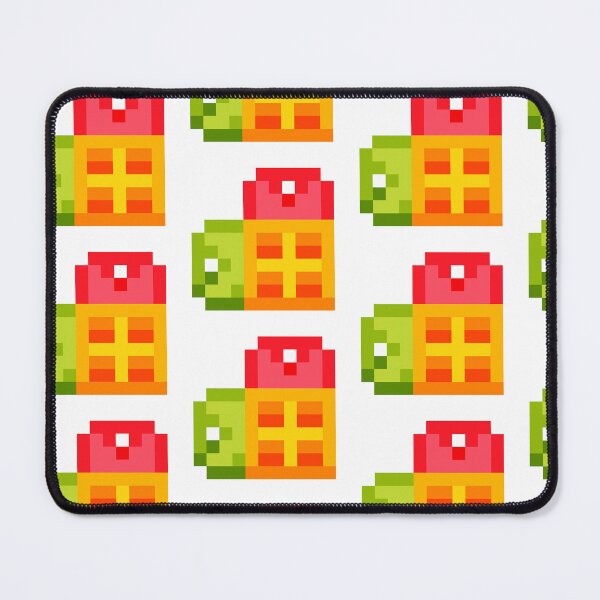 Item preview, Traffic Light Trio Heart Pixel Art designed and sold by NewtsNovelty.
