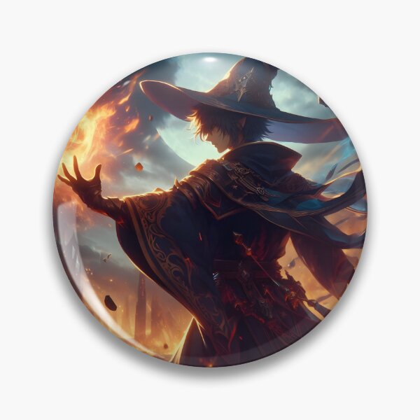Item preview, Fire Mage designed and sold by GalleryBrisArt.