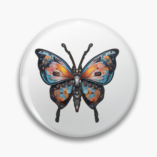 Item preview, Beautiful Robot Butterfly -CyberFly designed and sold by Gretel Moss.