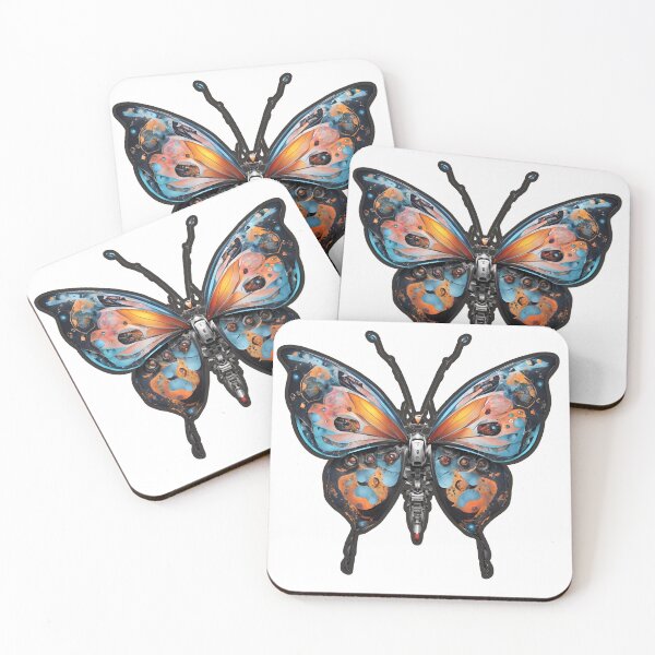 Item preview, Beautiful Robot Butterfly -CyberFly designed and sold by Gretel Moss.
