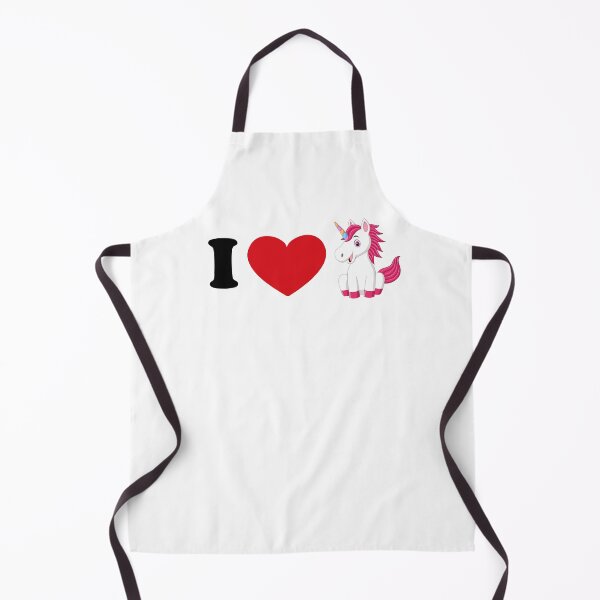 Item preview, I love unicorn - with a cute unicorn art designed and sold by EmeraldeaArt.
