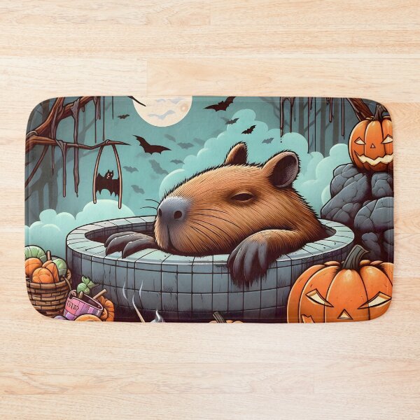 Item preview, Capybara Halloween designed and sold by cloud lee.