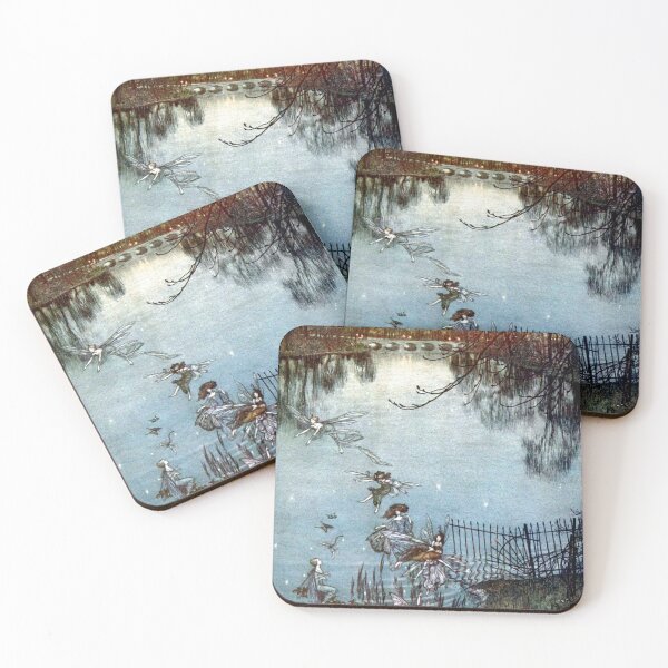 Item preview, Serpentine Lake by Arthur Rackham for Peter Pan designed and sold by forgottenbeauty.
