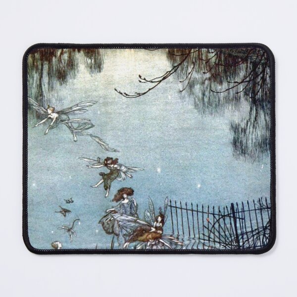 Item preview, Serpentine Lake by Arthur Rackham for Peter Pan designed and sold by forgottenbeauty.
