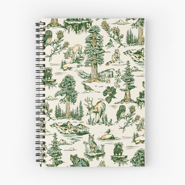 Item preview, Sequoia National Park California Wildlife Adventure Travel Pattern designed and sold by The Whiskey Ginger Design Shop.