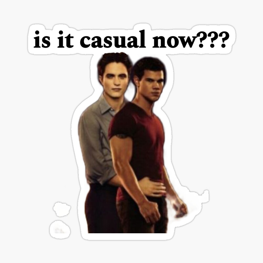 Casual Edward X Jacob Poster