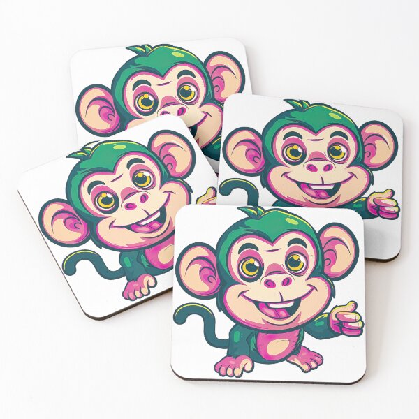 Item preview, Cheeky monkey v1 designed and sold by Stickio.