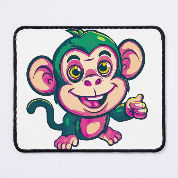 Item preview, Cheeky monkey v1 designed and sold by Stickio.