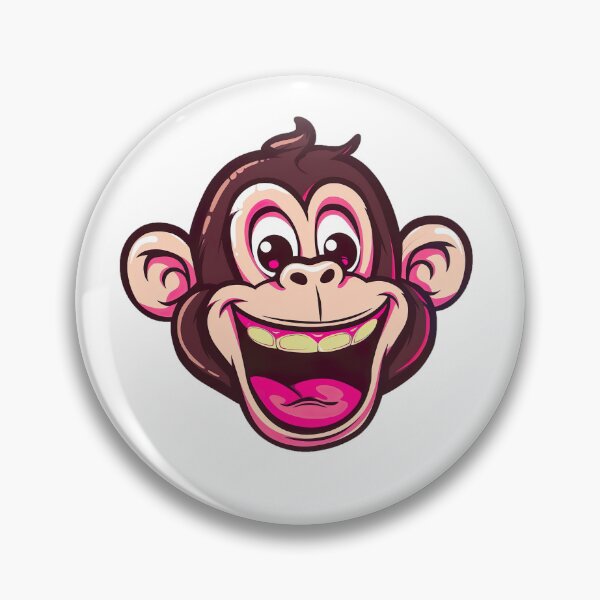 Item preview, Cheeky monkey v2 designed and sold by Stickio.