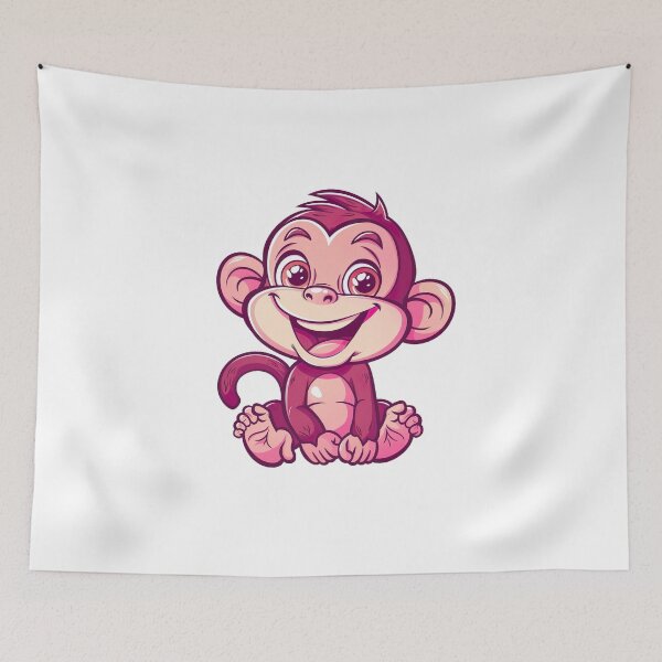 Item preview, Cheeky monkey v3 designed and sold by Stickio.