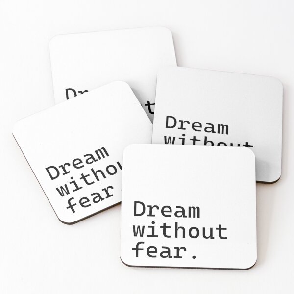 Item preview, Dream without fear - Incredibly Inspiring Text Series designed and sold by juglow95.