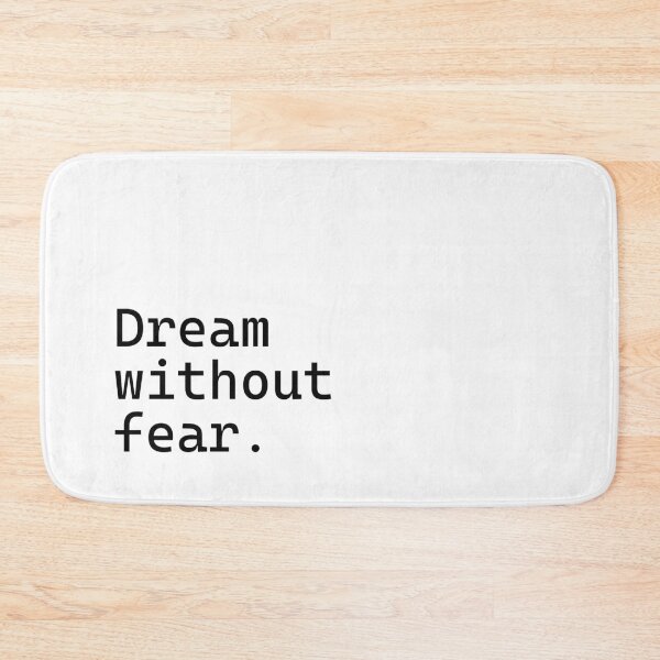 Item preview, Dream without fear - Incredibly Inspiring Text Series designed and sold by juglow95.