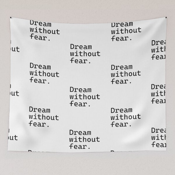 Item preview, Dream without fear - Incredibly Inspiring Text Series designed and sold by juglow95.