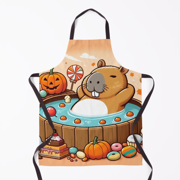Item preview, Cute capybara Halloween designed and sold by cloud lee.