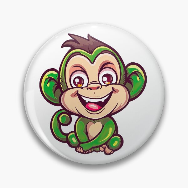 Item preview, Cheeky monkey v4 designed and sold by Stickio.