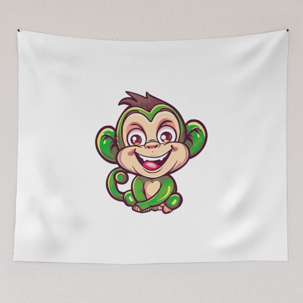 Item preview, Cheeky monkey v4 designed and sold by Stickio.