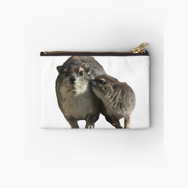 Item preview, Cute mom and baby hyrax  designed and sold by SillyLittleSnek.
