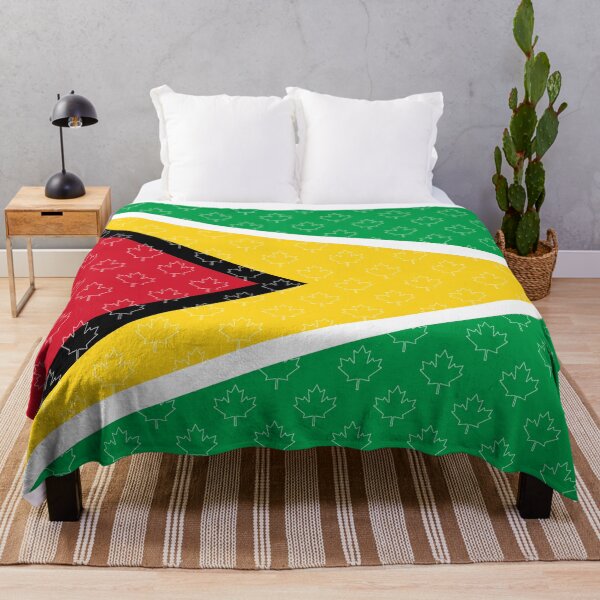 Item preview, Guyanese Canadian Flag designed and sold by Mini-Maples.