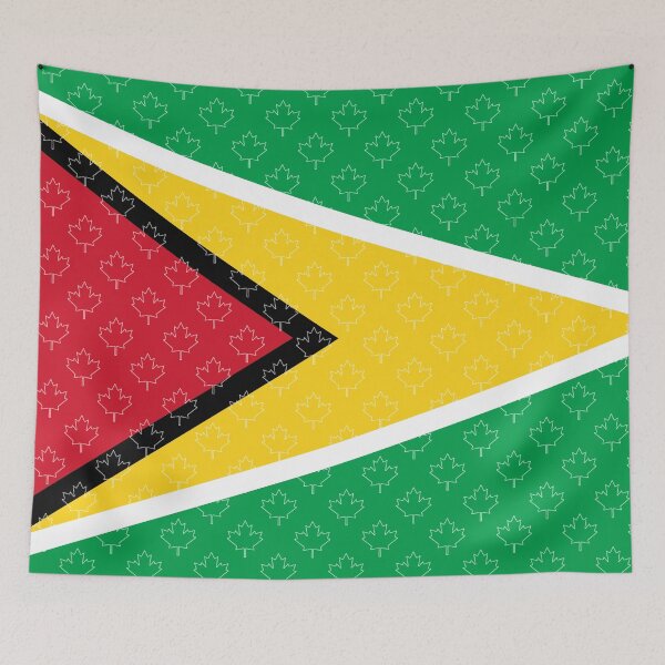 Item preview, Guyanese Canadian Flag designed and sold by Mini-Maples.