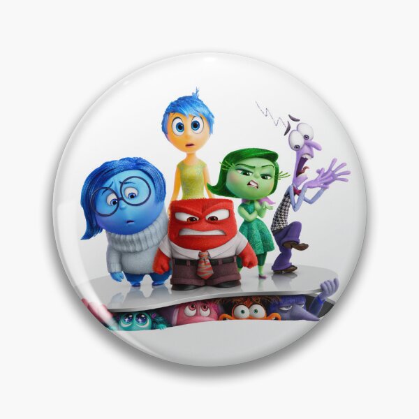 Item preview, Inside Out 2 Gioia Paura Rabbia Disgusto Tristezza e nuovi personaggi film designed and sold by sasocru.