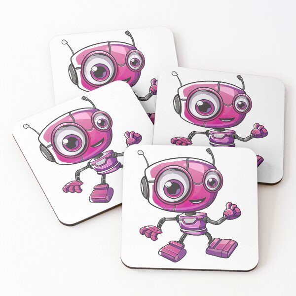 Item preview, cute robot v2 designed and sold by Stickio.