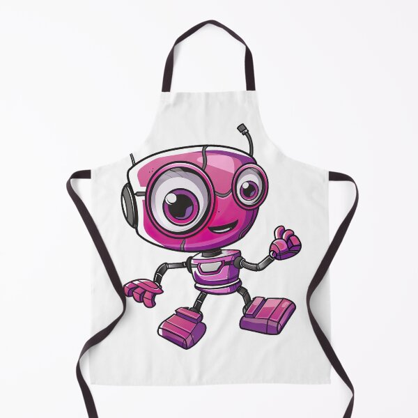Item preview, cute robot v2 designed and sold by Stickio.